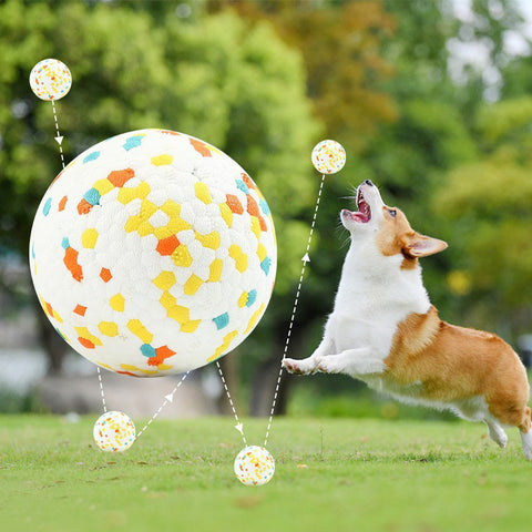 Giocattoli interattivi per cani con palla gonfiabile Jolly
